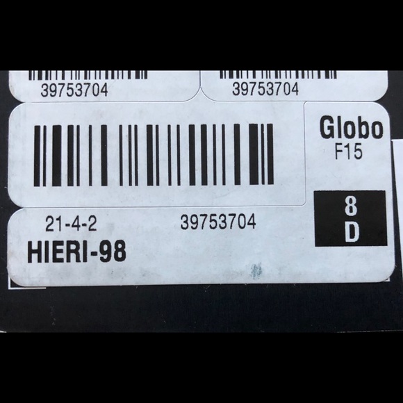 Men’s size 8 dress shoe black grey denim - Picture 5 of 5